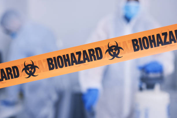 Professional Blood Cleanup technician working in Deer Park, OH